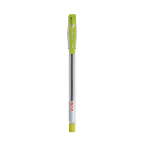  خودکار پاپکو مدل الوان PX-003BPC رنگ فسفری 