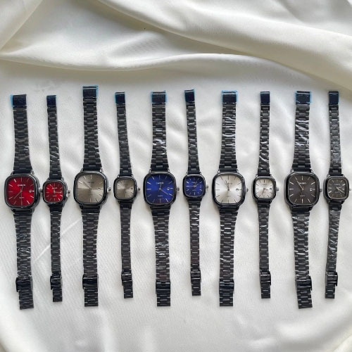  رنگبندی مشکی ساعت مچی زنانه طرح کاسیو (Casio) مدل اولدمانی 
