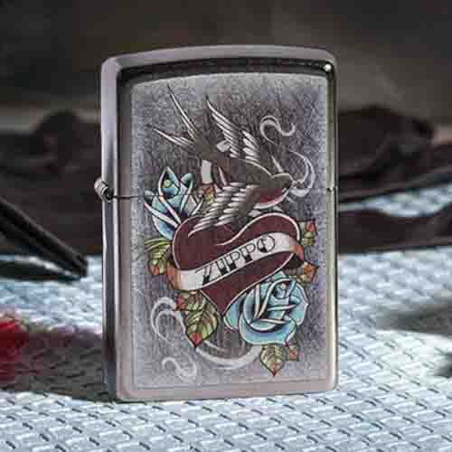  عکس فندک زیپو Vintage Tattoo 