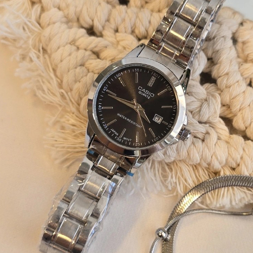 مدل ساعت مچی زنانه طرح کاسیو (Casio) مدل صفحه گرد 