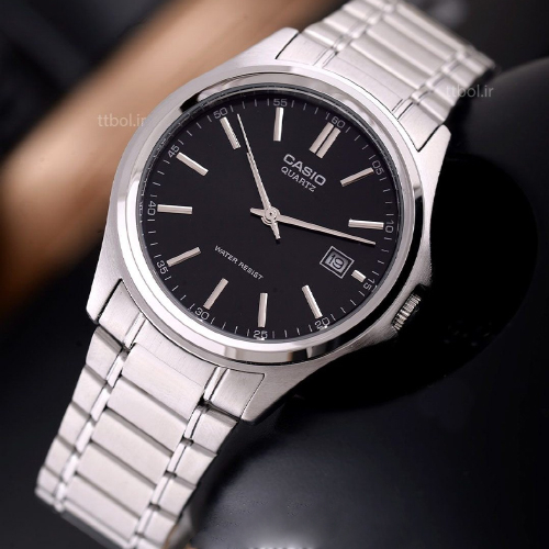  ساعت مچی مردانه طرح کاسیو (Casio) مدل صفحه گرد 