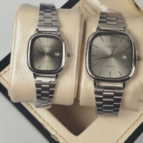  ساعت مچی مردانه و زنانه طرح کاسیو (Casio) مدل اولدمانی 